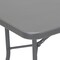 Bridgeport Folding Table, Fold In Half, Resin, 72" x 30", All Grey C777BP14GRY1 - alternate 2